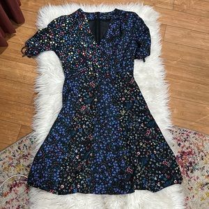 Floral mini dress